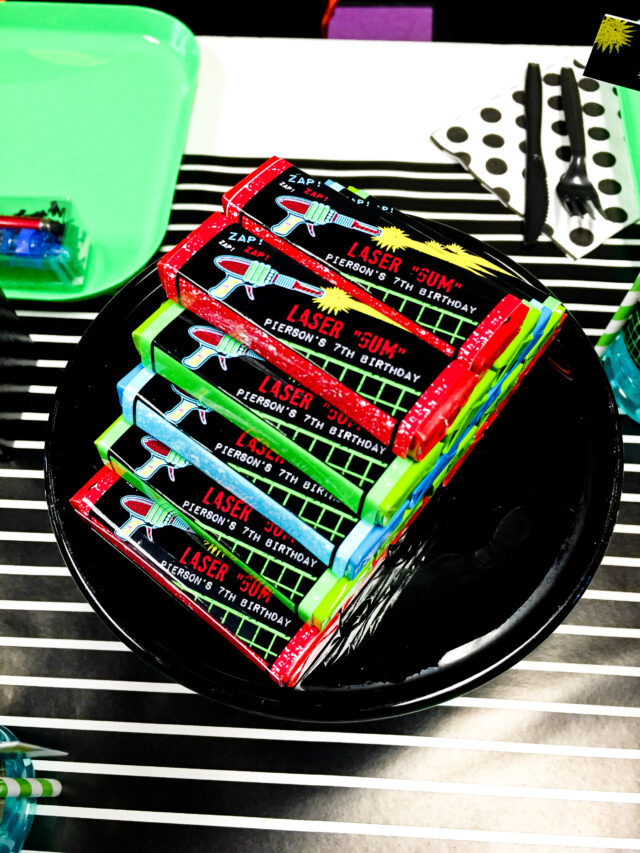laser tag birthday party ideas
