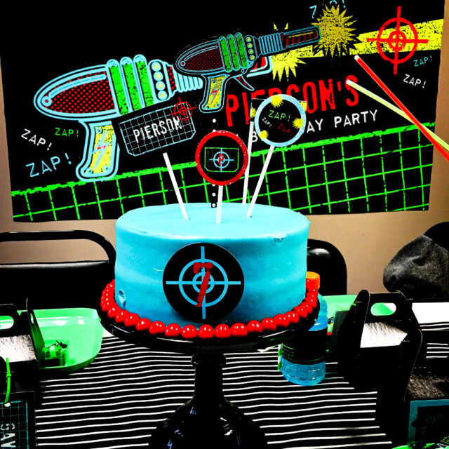laser tag birthday party ideas
