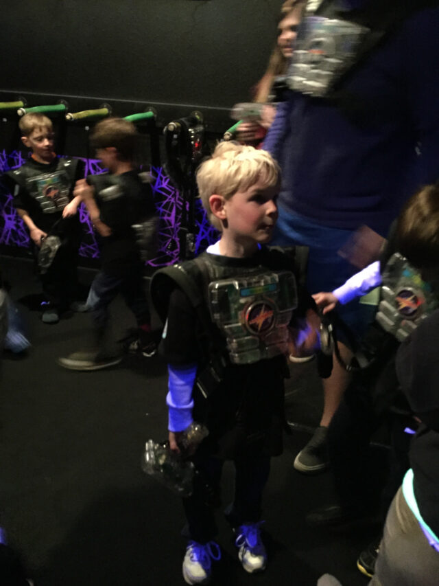 laser tag birthday party ideas