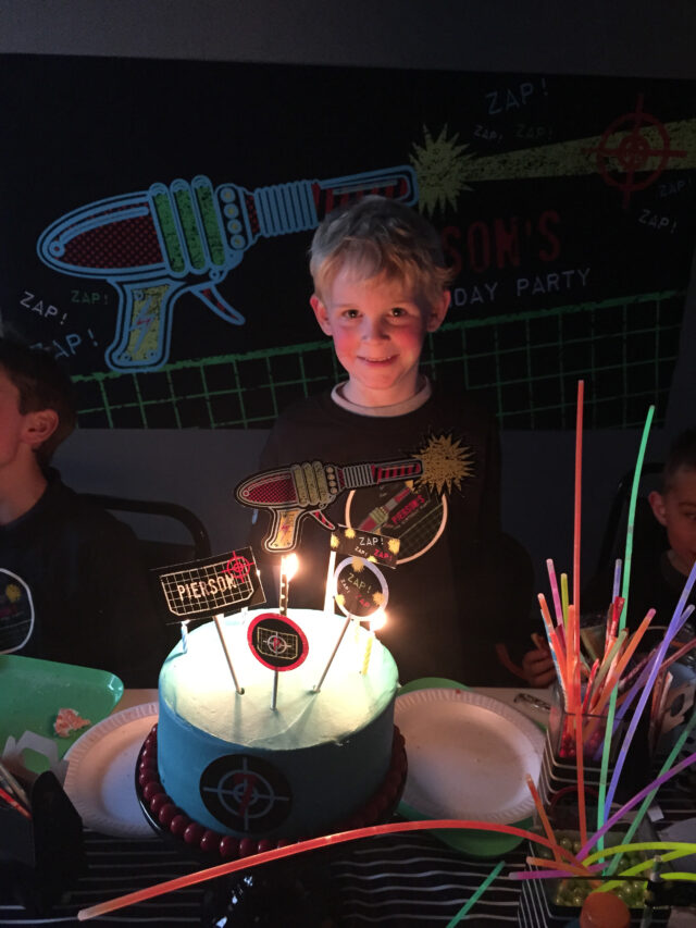 laser tag birthday party ideas