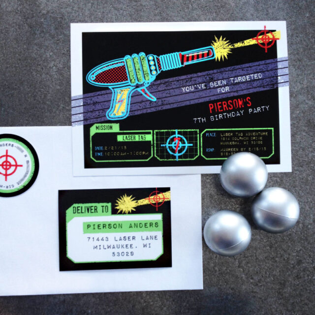 laser tag birthday party ideas