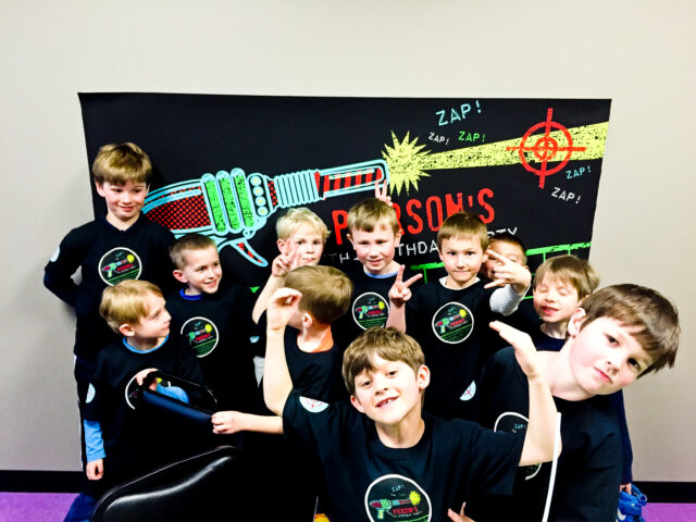 laser tag birthday party ideas