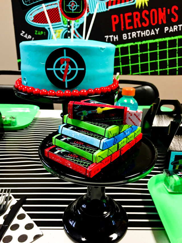 laser tag birthday party ideas