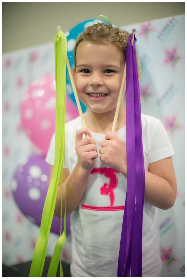 girl gymnastics party