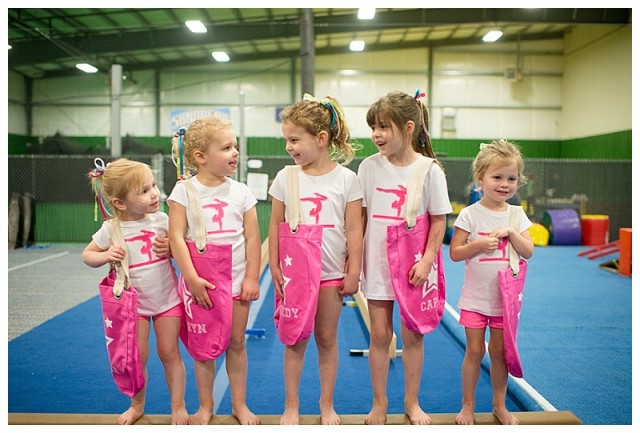 girl gymnastics party