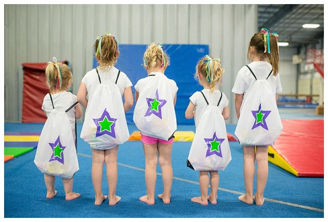 girl gymnastics party