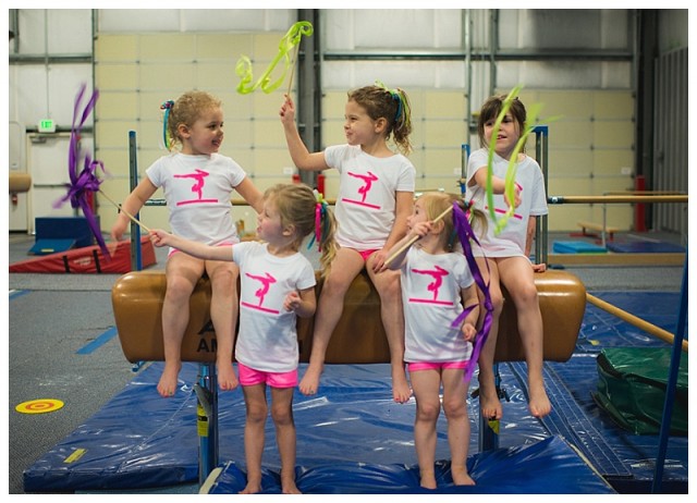 girl gymnastics party