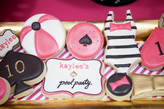 Kate Spade Inspired Pool Party