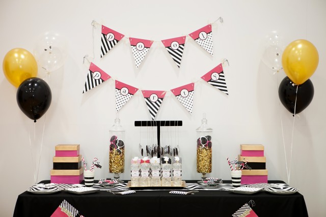 Kate Spade Inspired Pool Party