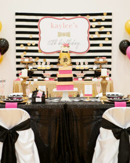 Kate Spade Inspired Pool Party