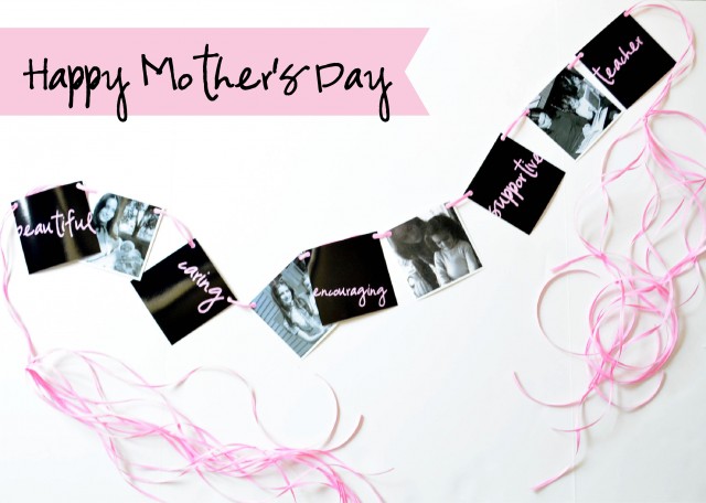 Mother's Day Photo Banner