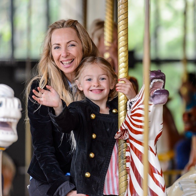 Carousel rides available at Mary Poppins Party