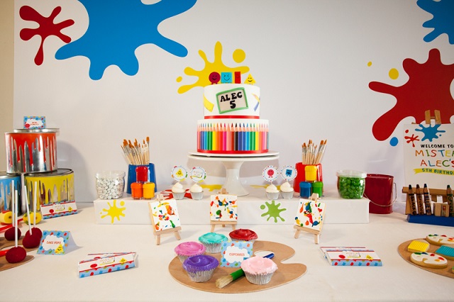 Mister Maker Art Party - Anders Ruff Custom Designs, LLC