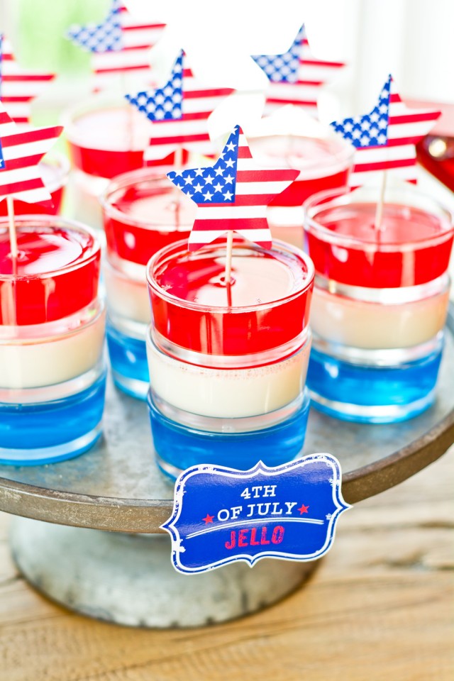 4th of july jello