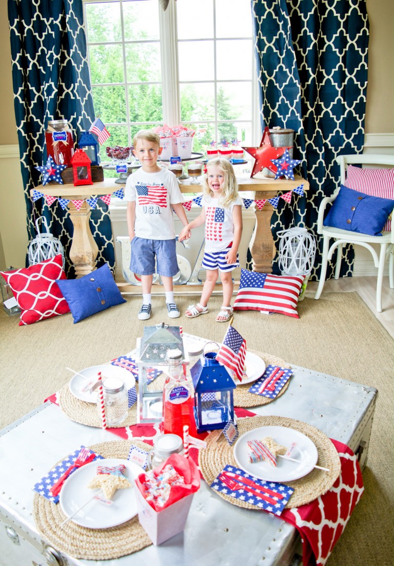 Our NEW Patriotic Th Of July Party Ideas Anders Ruff Custom Designs LLC