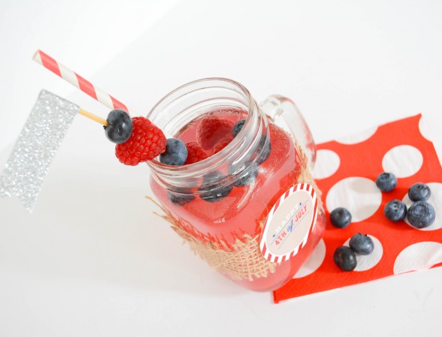 Patriotic punch for 4th of july