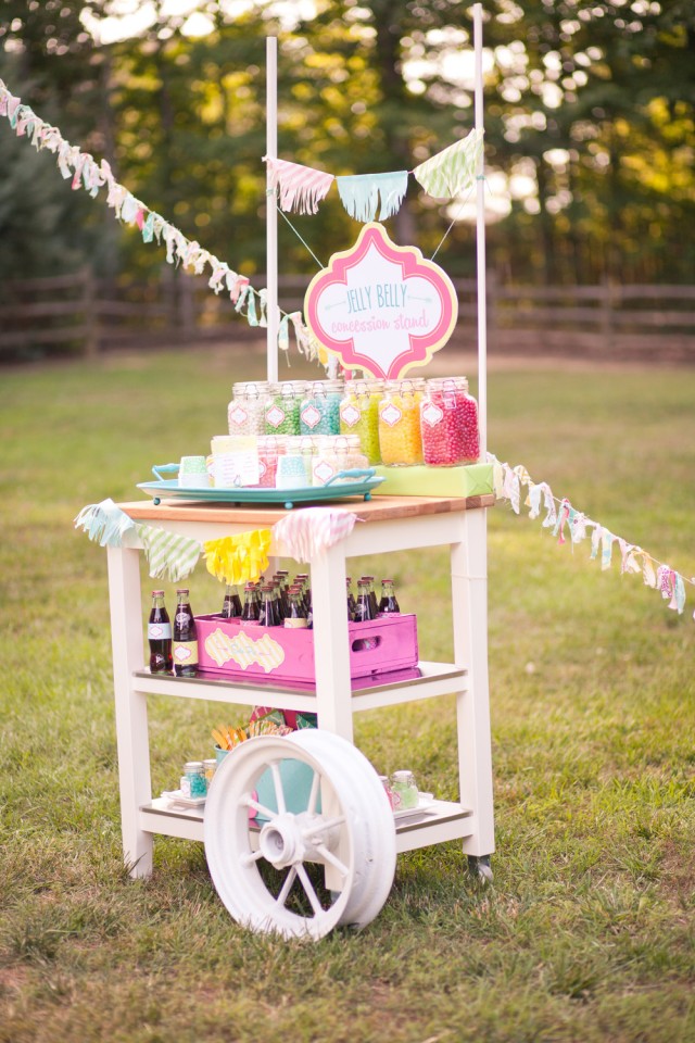 Jelly Belly candy Cart