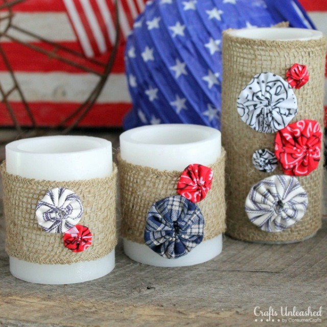 4th-of-July-Crafts-Yo-Yo-Burlap-Candle-Wraps