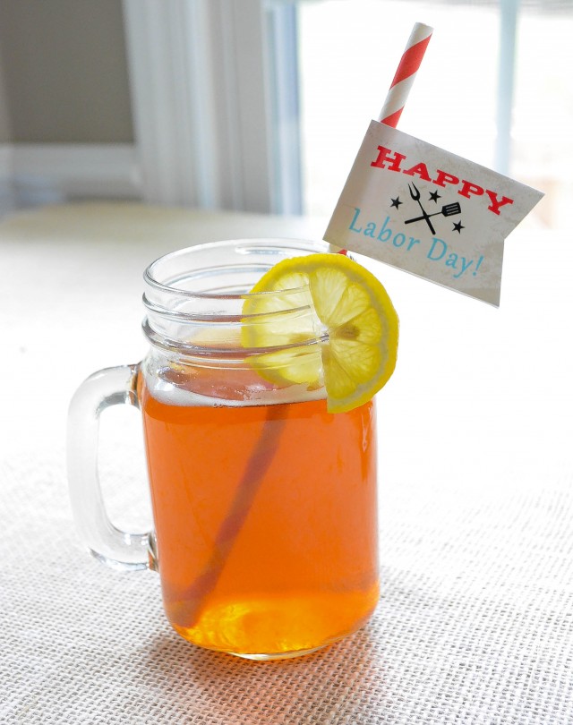 Labor Day Iced Tea