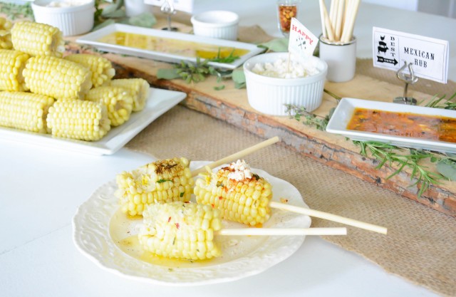 corn on the cob skewers