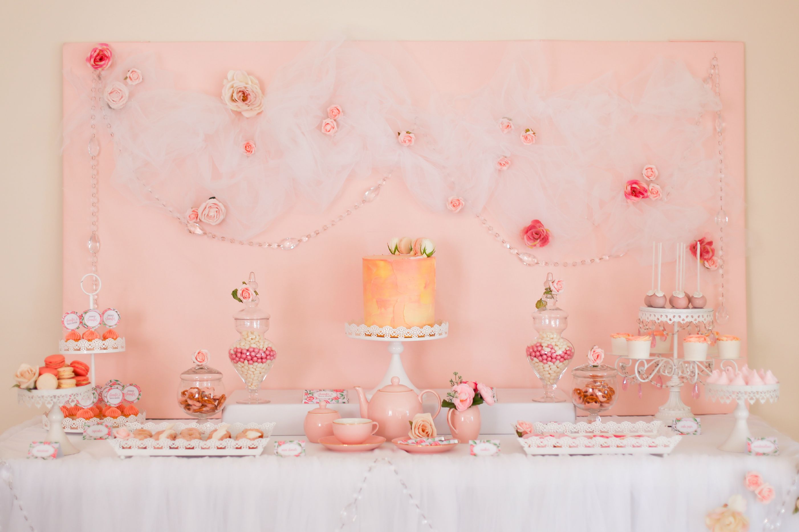 Rose Bridal Shower