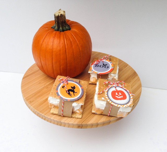 halloween ice cream sandwiches