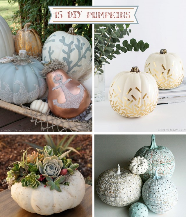 15 DIY Pumpkins