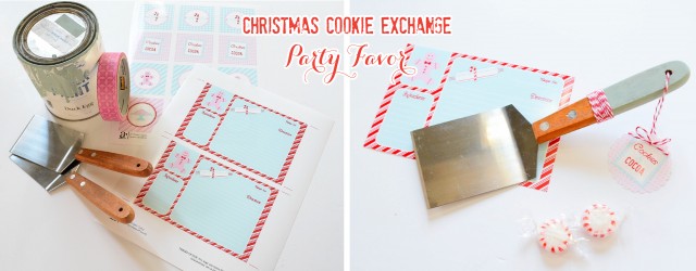 Christmas Cookie Exchange Party Favor