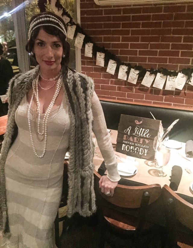 1920's themed birthday party