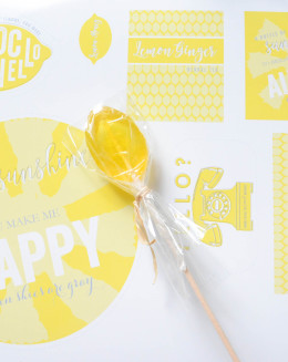 Printable sunshine in a bottle