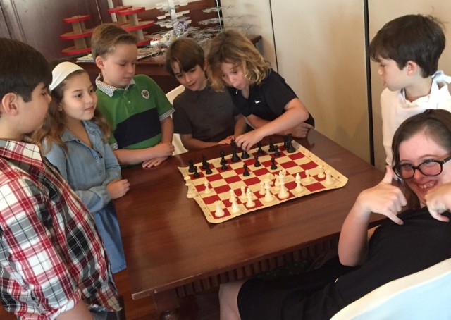 Lucas playing chess (Medium)