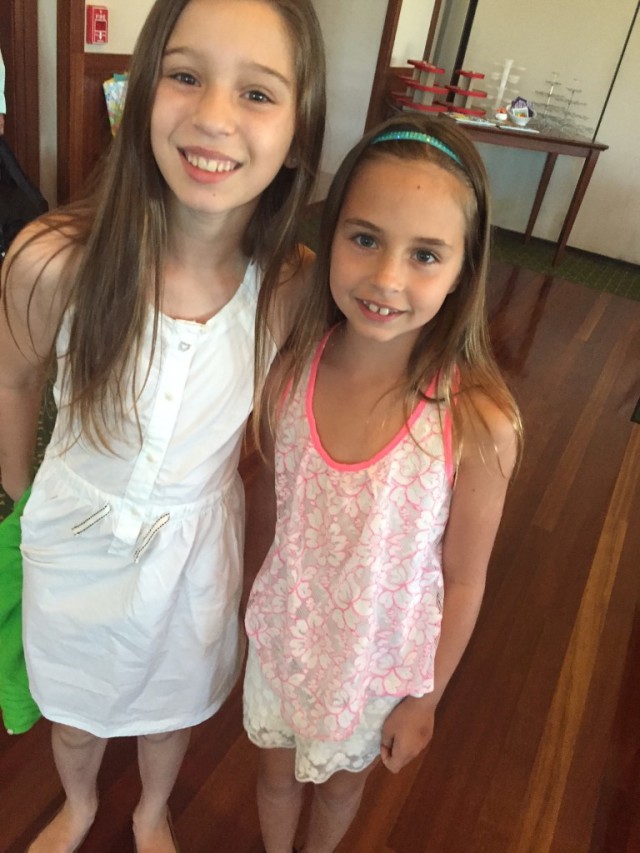 Maxine and cousin Isabella (Medium)