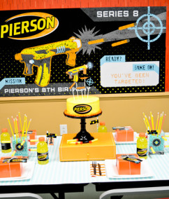 Pierson’s Nerf Gun Laser Tag Party