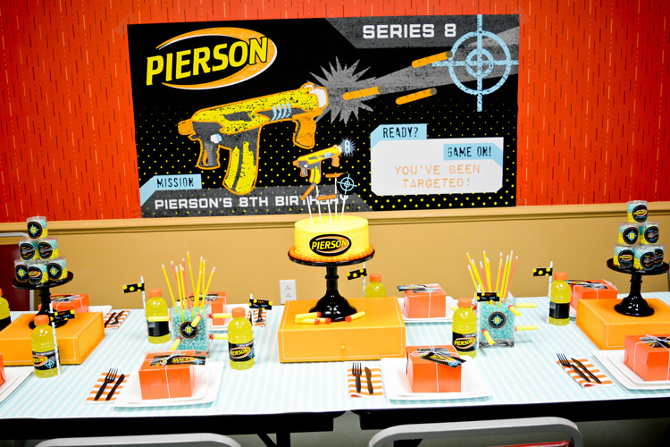 Pierson S Nerf Gun Laser Tag Party Anders Ruff Custom Designs Llc