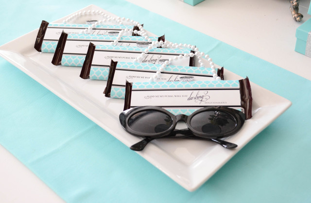 Breakfast at Tiffany's Chocolate Bar Clutch