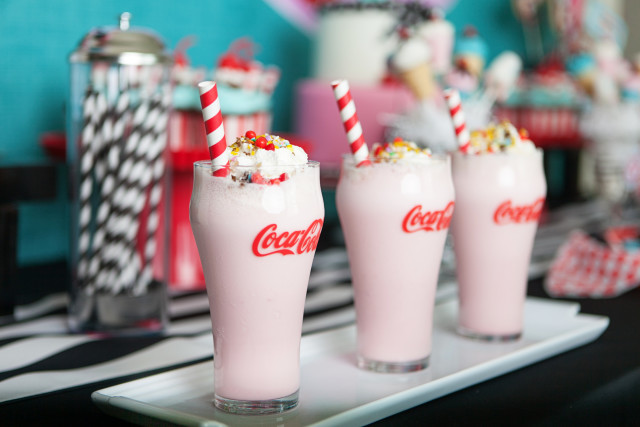 retro soda shoppe birthday party