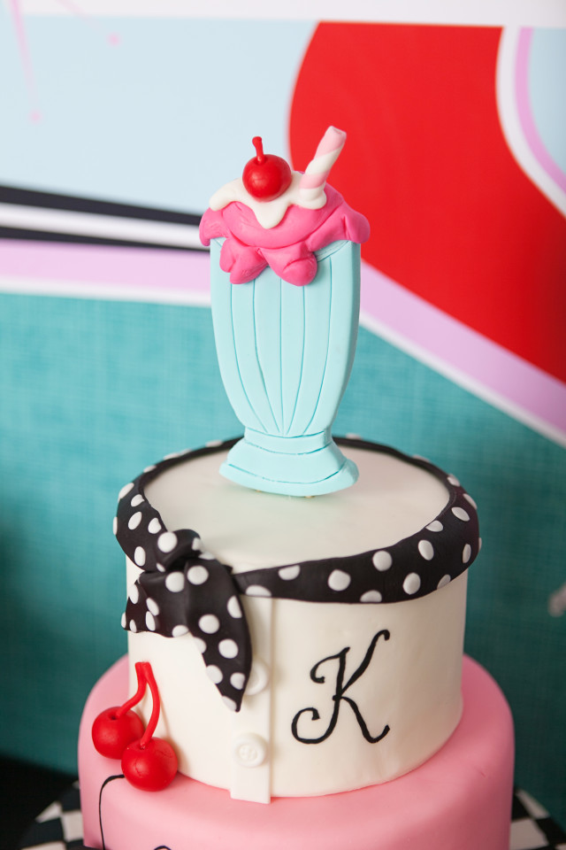 retro soda shoppe birthday party