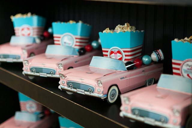 retro soda shoppe birthday party