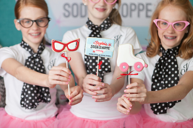 retro soda shoppe birthday party