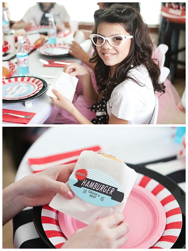 Retro Soda Shoppe Party Food