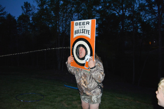 beer bullseye game