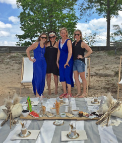 Ruff Draft: A Simple Beach Party Lake Picnic for Girlfriends