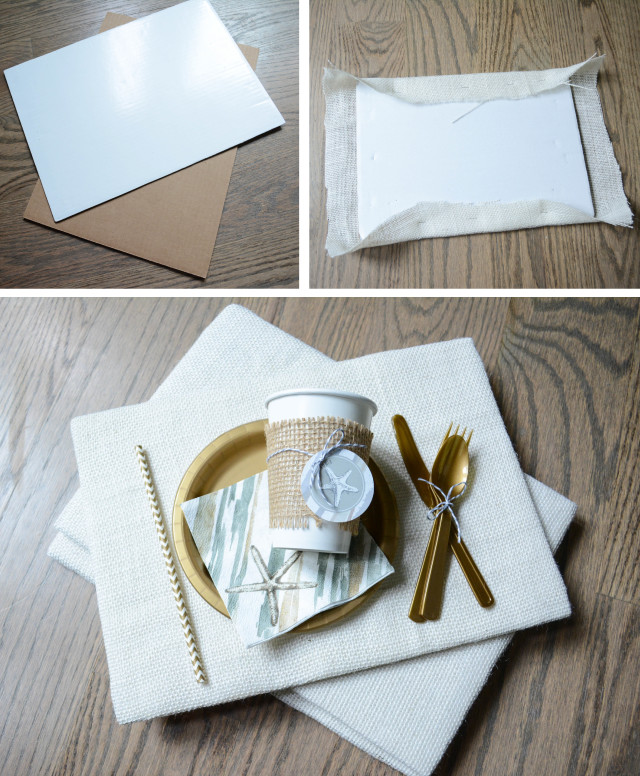 DIY place mats