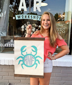 Brynne’s 14th birthday party at AR Workshop DIY Boutique Studio