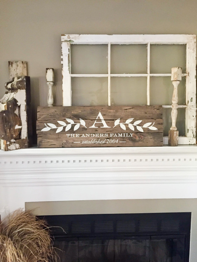 laurel-family-established-wood-sign