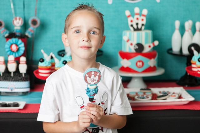 Retro Bowling Birthday Party