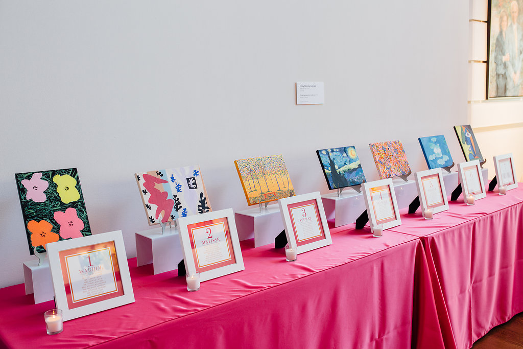 Art Themed Bat Mitzvah - Anders Ruff Custom Designs, LLC