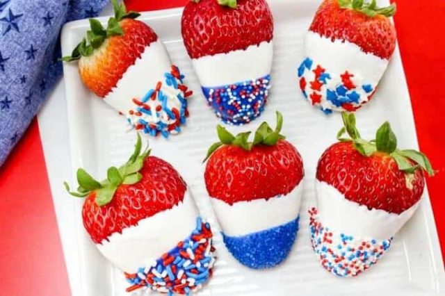 4th of July Strawberries