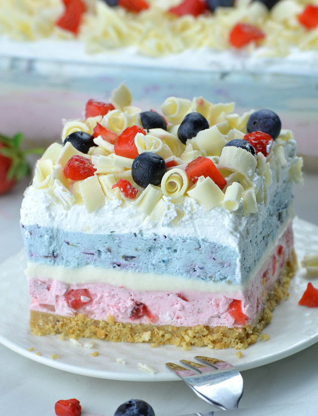 Very Berry Dessert Lasagna