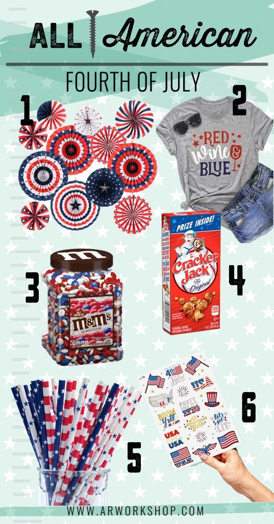 4th of July hostess gift